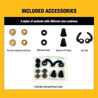 Foto 7 | Auriculares Inalámbricos Bluetooth con Banda para El Cuello Dewalt 15h Playtime - Venta Internacional