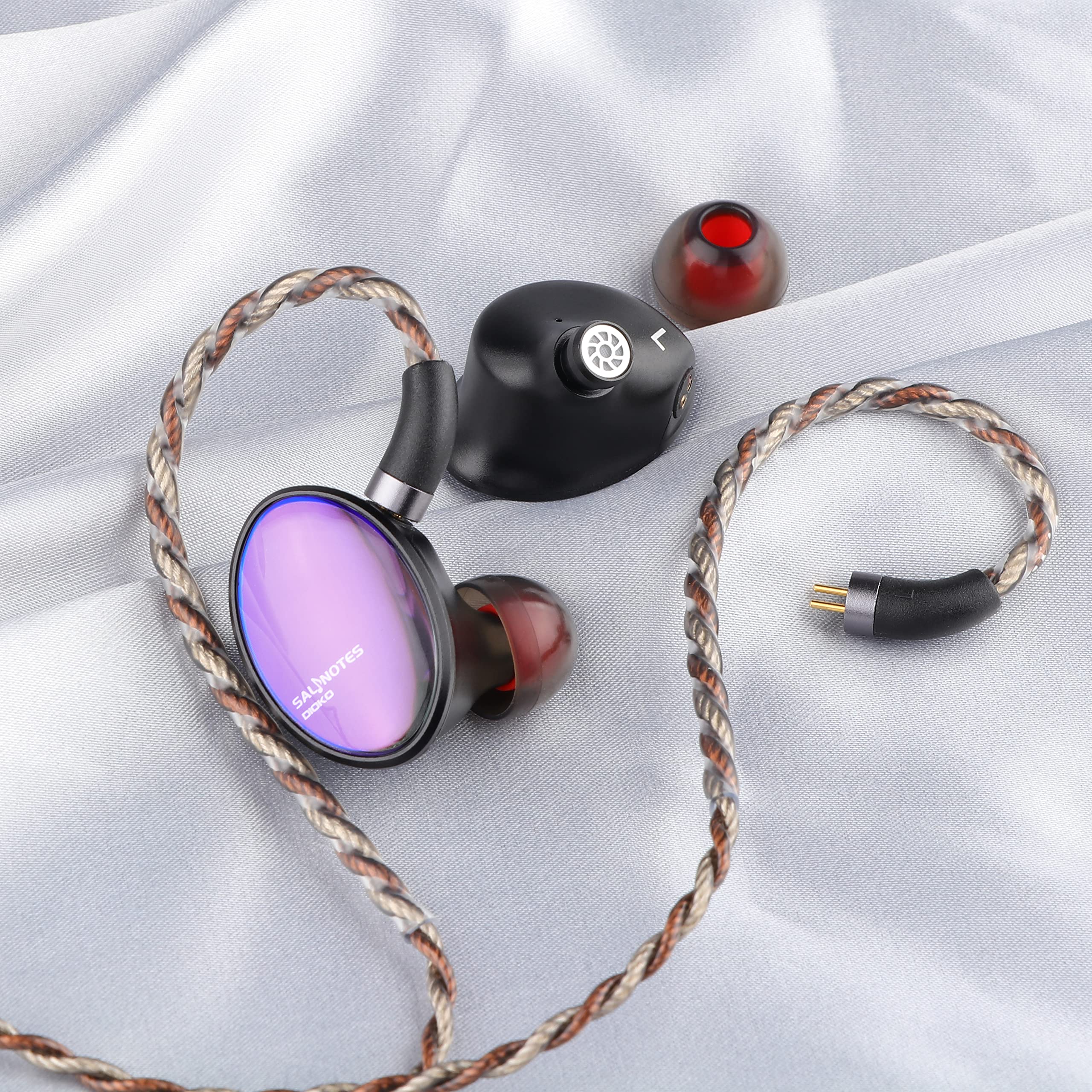 Foto 5 pulgar | Auriculares Salnotes Dioko Hifi con Controlador Plano Iem de 14,6 Mm, 7 Hz - Venta Internacional