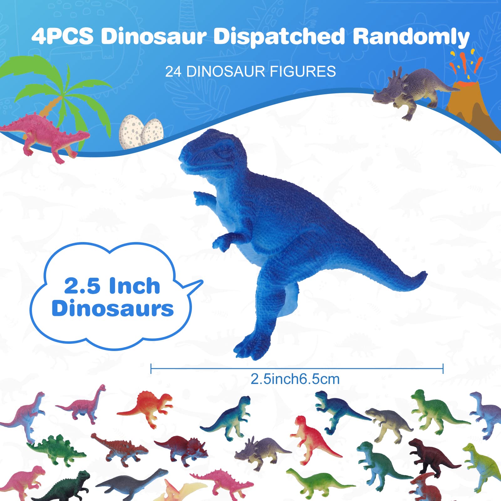 Foto 7 pulgar | Auriculares Qearfun Dinosaur con Micrófono Azul - Venta Internacional