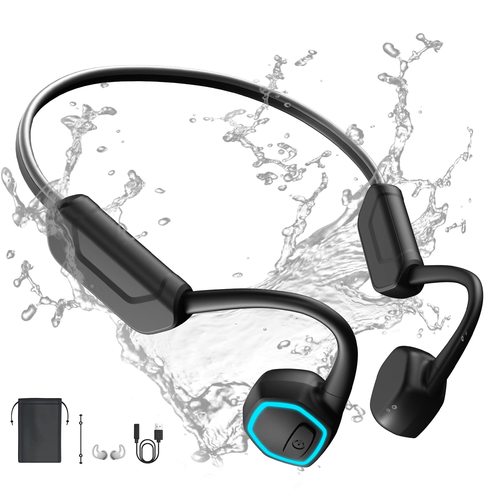 Auriculares de Natación Vicfiud Bone Conduction Impermeables - Venta Internacional