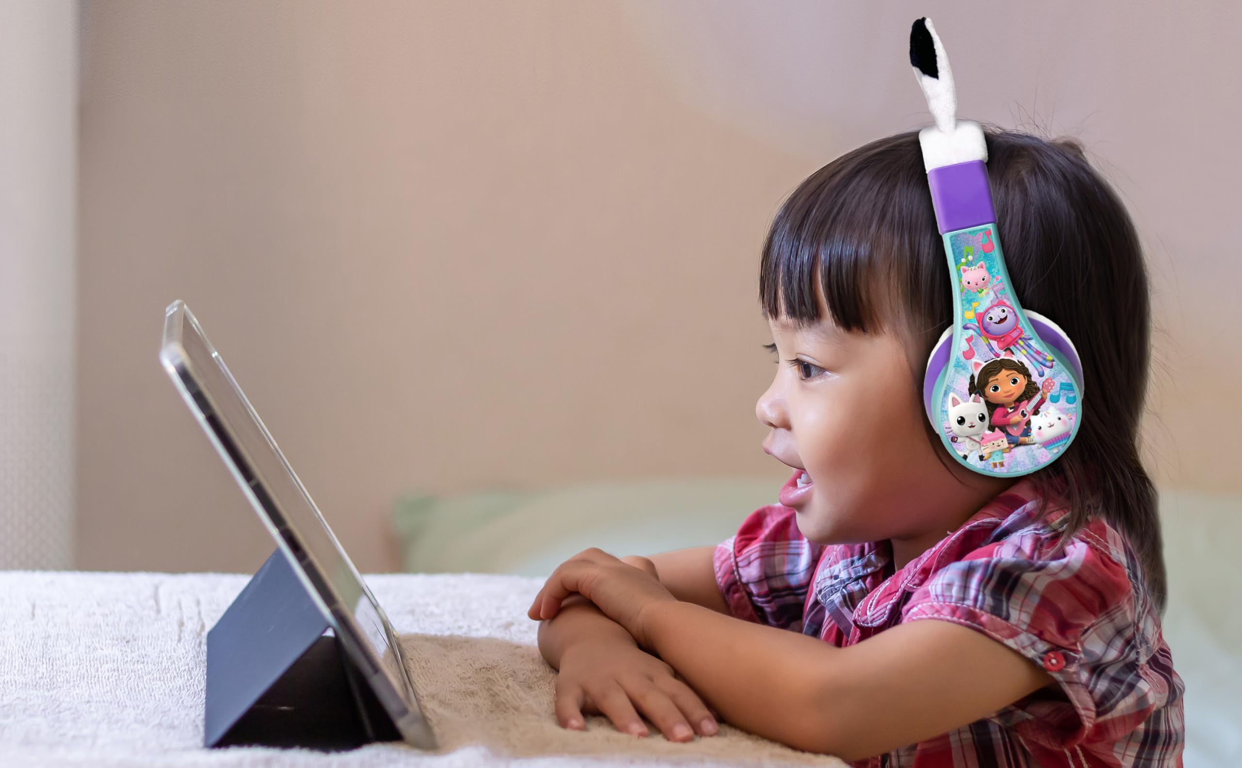 Foto 5 pulgar | Auriculares Inalámbricos Ekids Gabbys Dollhouse con Micrófono - Venta Internacional