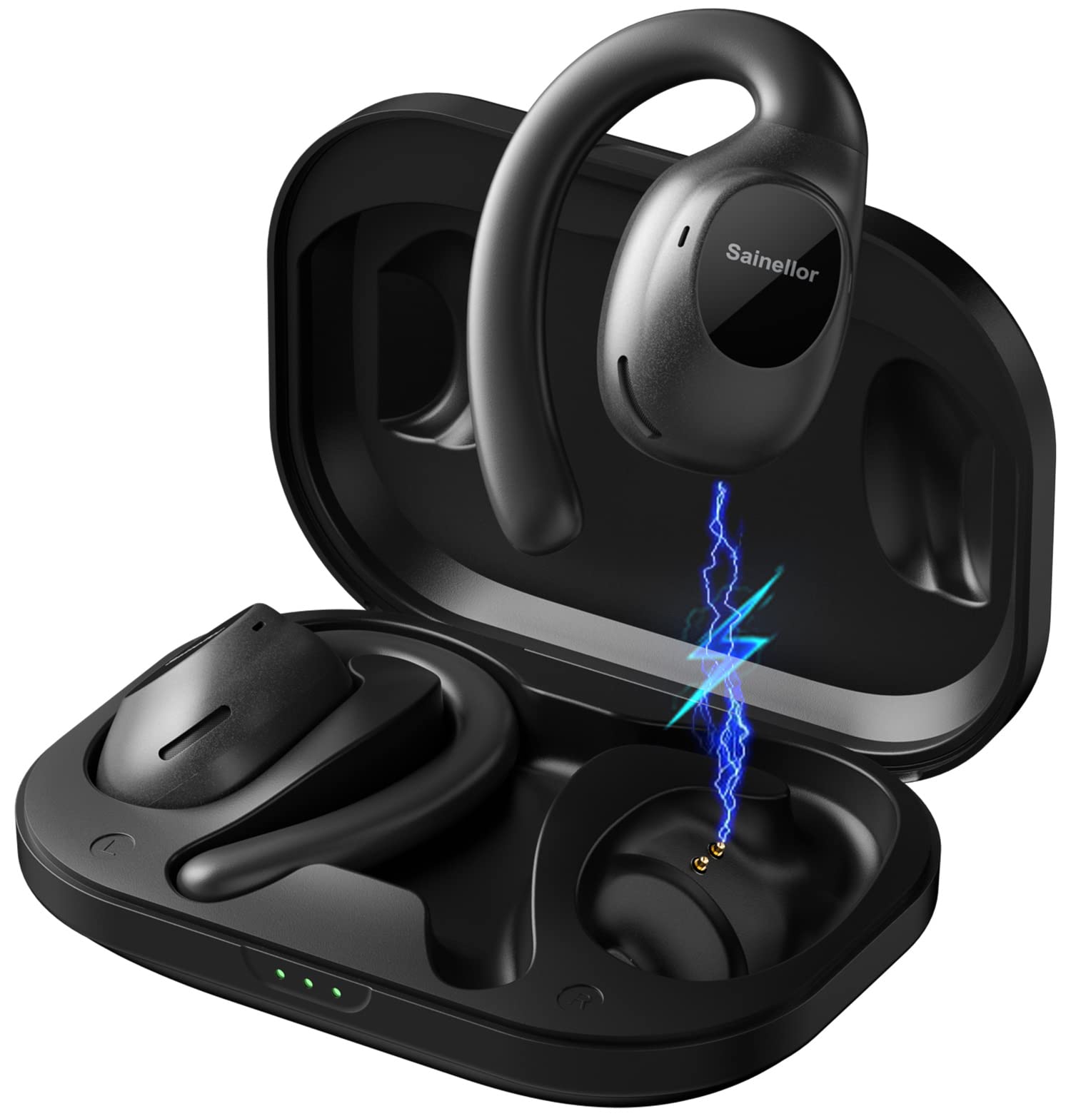 Foto 2 pulgar | Auriculares de Conducción de Aire Abierto Sainellor Bluetooth 5.3 - Venta Internacional