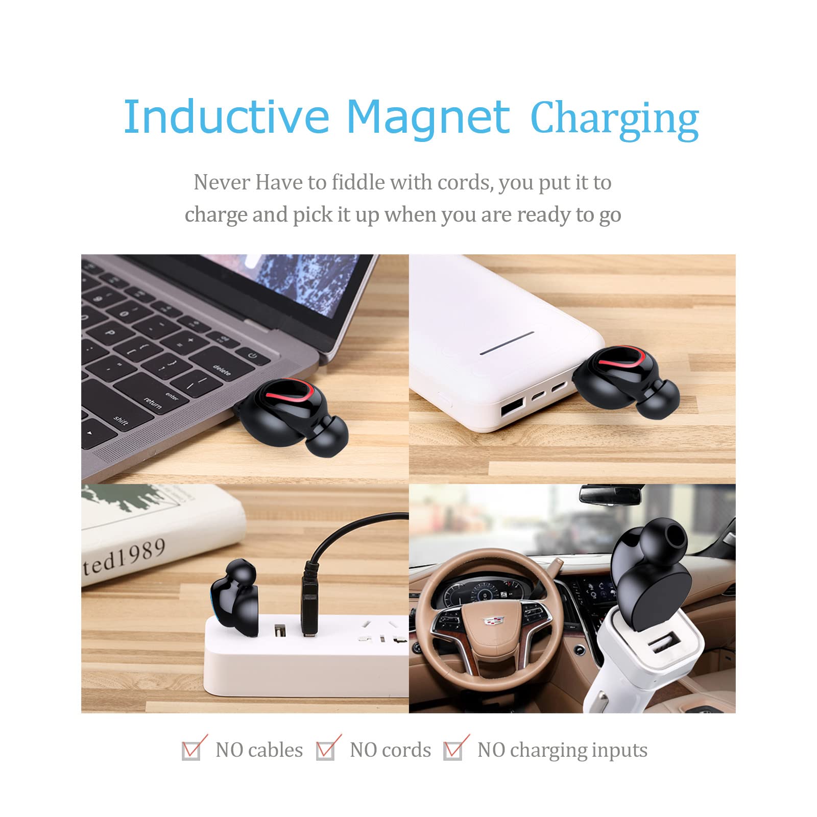 Foto 5 pulgar | Auricular Bluetooth Inalámbrico Malihoo Q30 para iPhone Y Android - Venta Internacional