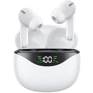 Foto 1 | Audífonos True Wireless Blancos con Bluetooth-Venta Internacional