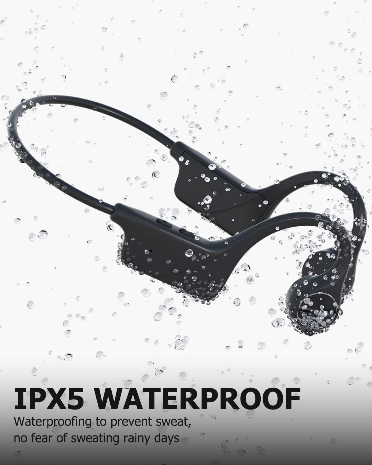 Foto 5 pulgar | Auriculares de Conducción Ósea Monodeal Bluetooth Ipx5 Waterproo - Venta Internacional