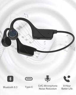 Foto 5 | Auriculares de Conducción Ósea Monodeal Bluetooth Ipx5 Waterproo - Venta Internacional