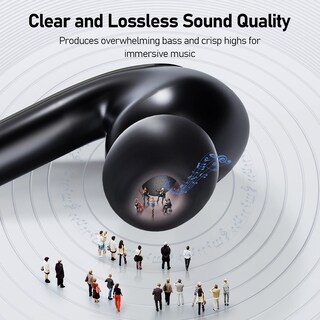 Foto 3 | Auriculares Inalámbricos True Calcini Bluetooth 5.3 con Micrófono Ipx5 Wate - Venta Internacional