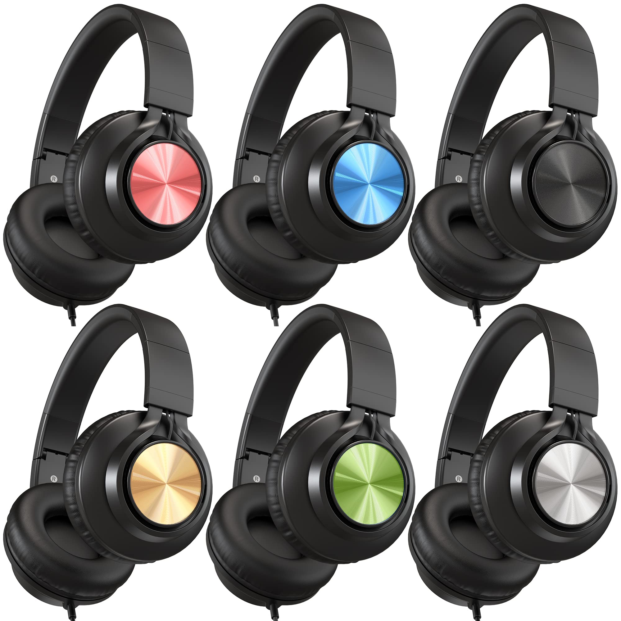 Foto 2 pulgar | Auriculares Ailihen A8 con Cable para Niños 6 Piezas - Venta Internacional