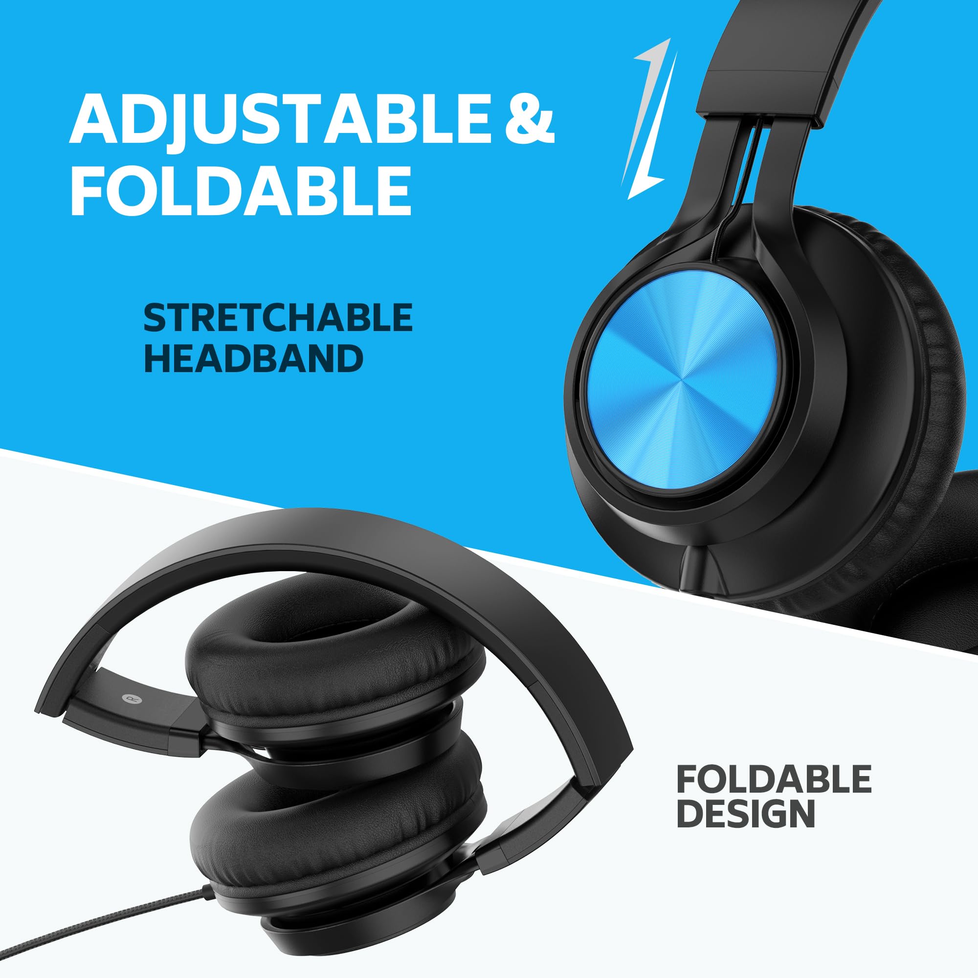 Foto 7 pulgar | Auriculares Ailihen A8 con Cable para Niños 6 Piezas - Venta Internacional