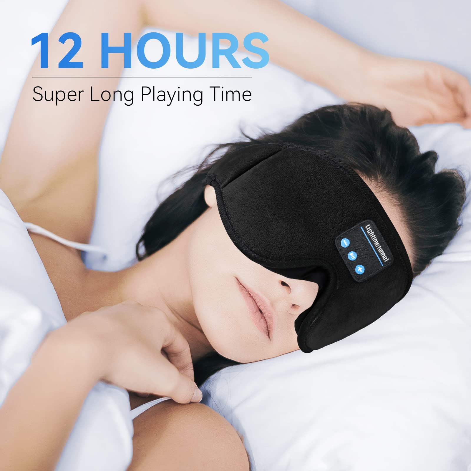 Foto 3 pulgar | Auriculares Para Dormir Lightimetunnel Bluetooth 5.0 Inalámbricos 3d Ey - Venta Internacional.