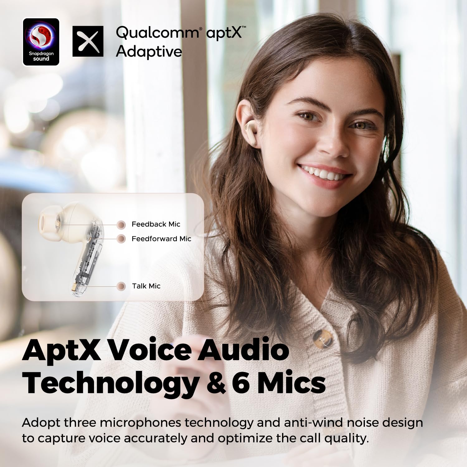 Foto 5 pulgar | Auriculares Inalámbricos Soundpeats Air4 Pro con Anc Bluetooth 5.3 - Venta Internacional