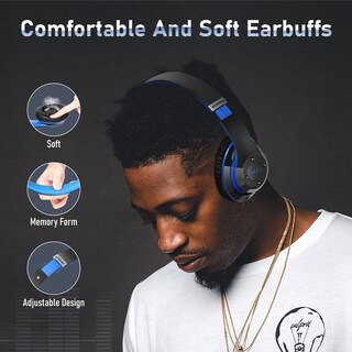 Foto 3 | Auriculares Bluetooth Falebare 6s 40 Horas de Reproducción Negro - Venta Internacional