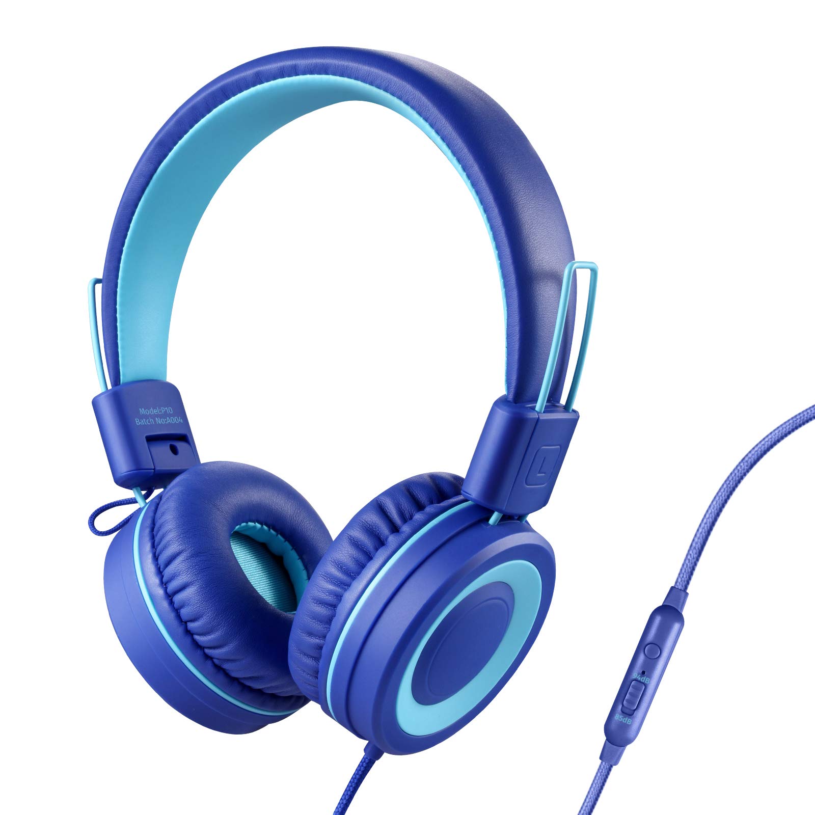 Auriculares Estéreo para Niños Powmee P10 con Micrófono Ajustable con Volumen B - Venta Internacional