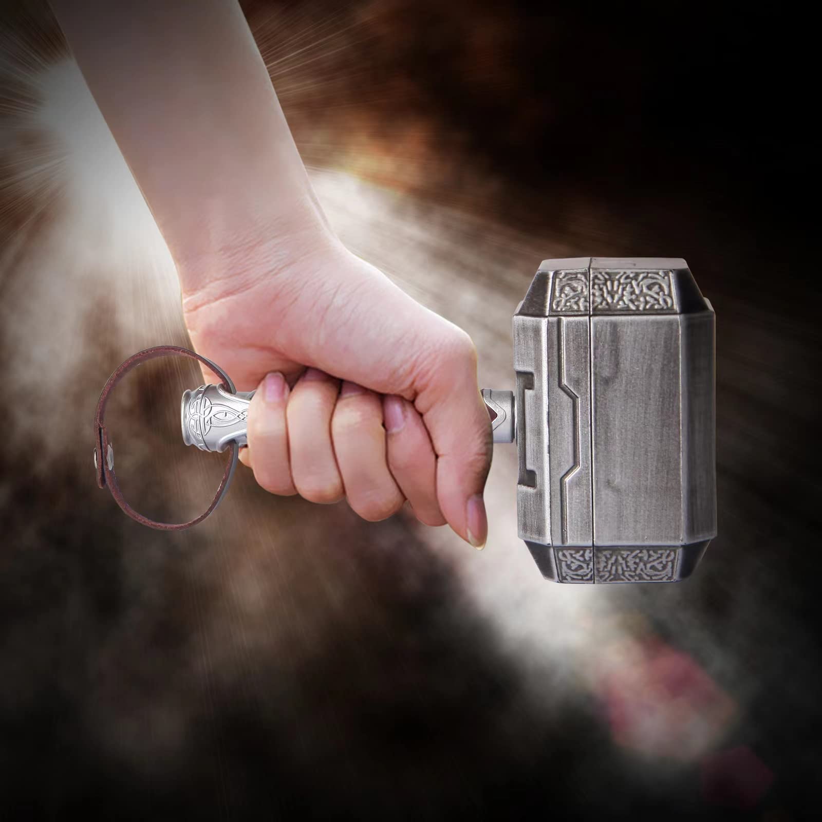 Foto 5 pulgar | Auriculares Inalámbricos Yatladis Thor Hammer Funda de Carga Bluetooth - Venta Internacional