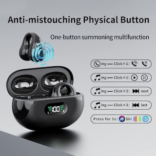 Foto 3 | Auriculares Inalámbricos Euqq Bluetooth Ear Clip 30h Playtime - Venta Internacional
