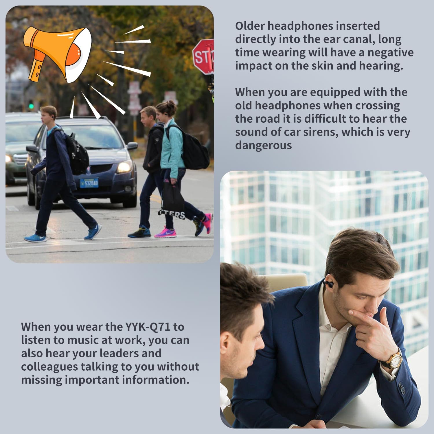 Foto 8 pulgar | Auriculares Inalámbricos Euqq Bluetooth Ear Clip 30h Playtime - Venta Internacional