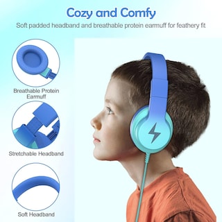 Foto 3 | Auriculares Candy Bila Kids Over Ear con Micrófono - Venta Internacional