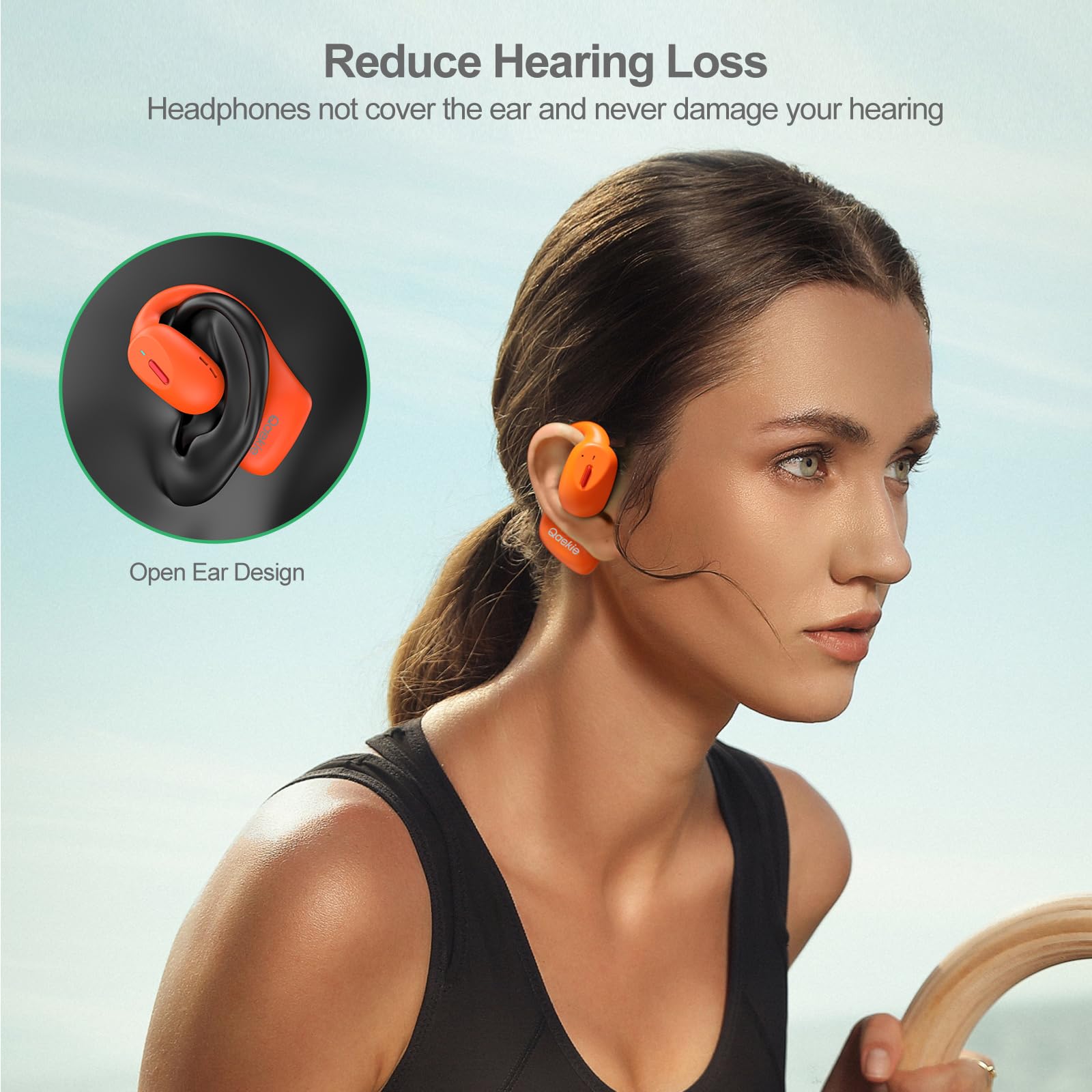 Foto 4 pulgar | Auriculares Qaekie Wireless 5.3 Bluetooth - Venta Internacional