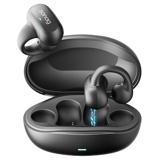 Foto 1 | Auriculares Inalámbricos Sanag Open Ear Bluetooth 5.3 con Micrófono Negro - Venta Internacional