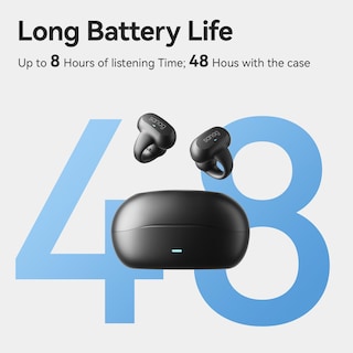 Foto 6 | Auriculares Inalámbricos Sanag Open Ear Bluetooth 5.3 con Micrófono Negro - Venta Internacional