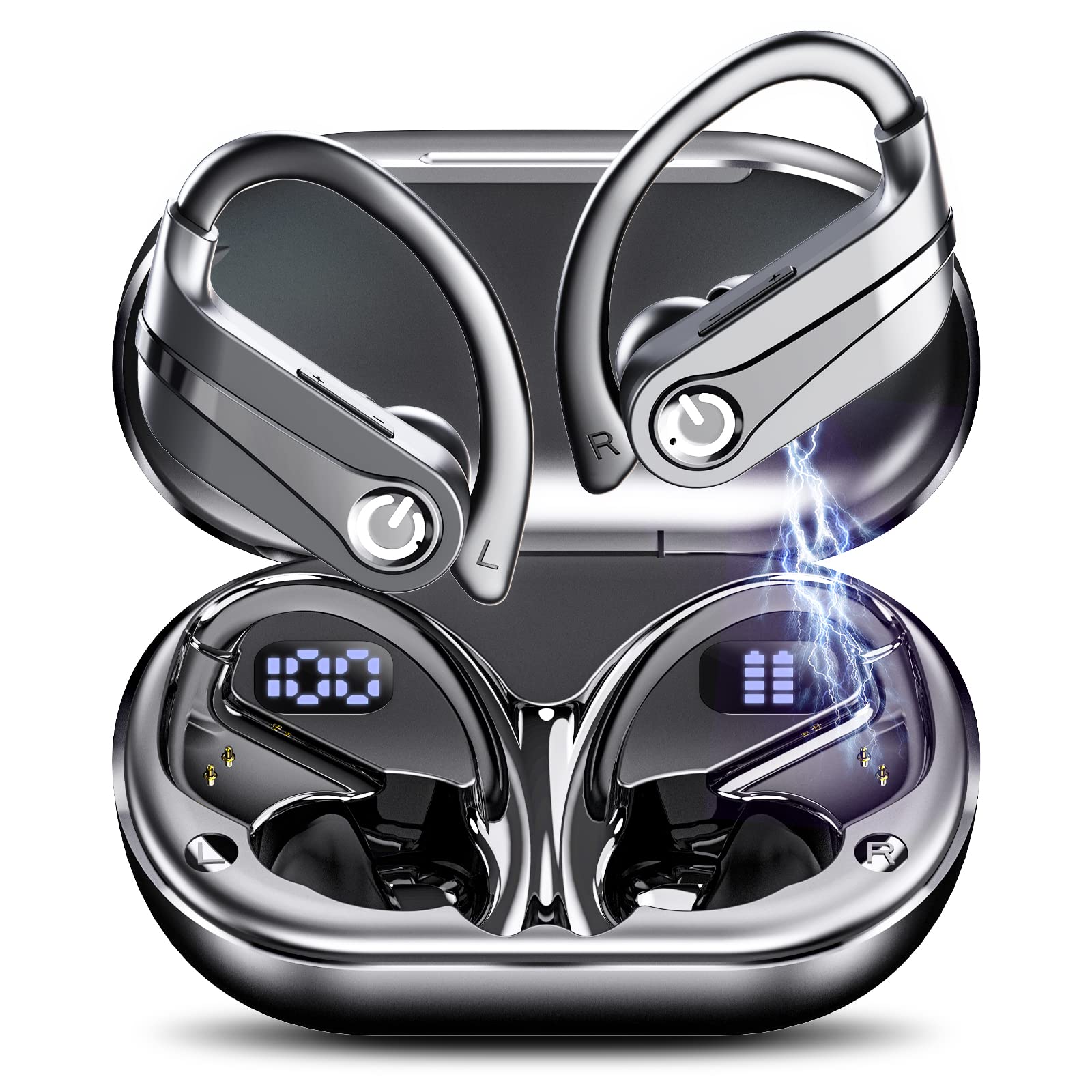 Auriculares Inalámbricos Bluetooth Boytond 200 Horas de Reproducción - Venta Internacional