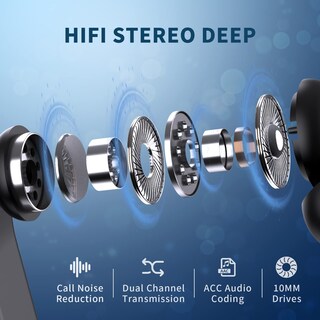 Foto 5 | Auriculares Inalámbricos Bluetooth Boytond 200 Horas de Reproducción - Venta Internacional