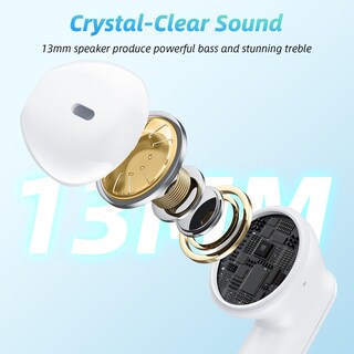 Foto 3 | Auriculares Inalámbricos BeBen T12 40 h Playtime Bluetooth 5.3 IPX6 - Venta Internacional