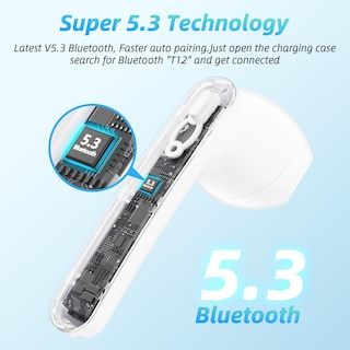 Foto 4 | Auriculares Inalámbricos BeBen T12 40 h Playtime Bluetooth 5.3 IPX6 - Venta Internacional