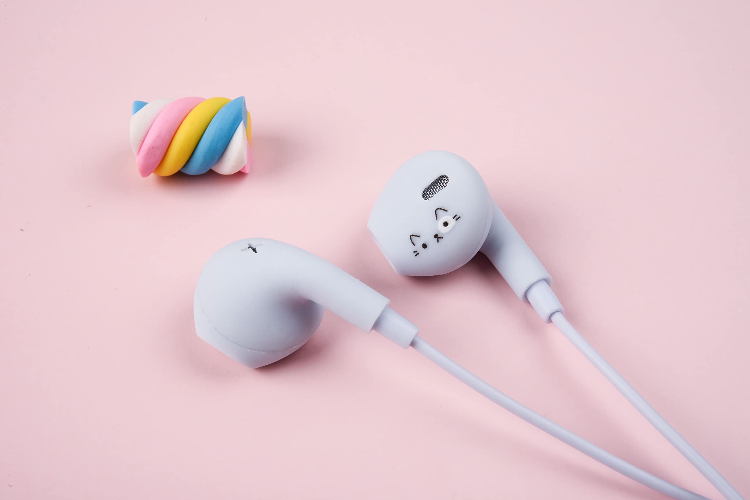 Foto 5 pulgar | Auriculares QearFun Donut Azul para Niños - Venta Internacional