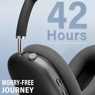 Foto 4 | Audífonos Inalámbricos Peakfun Negros con Bluetooth-Venta Internacional