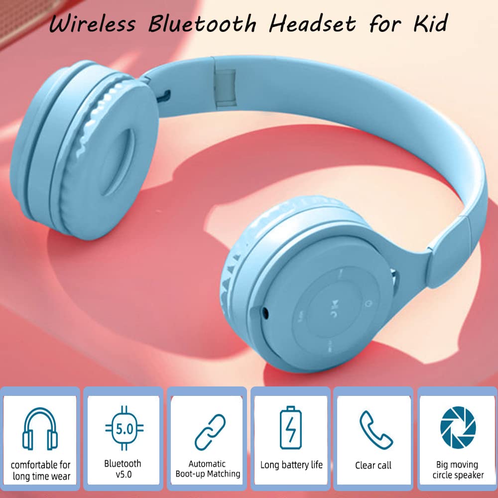 Foto 3 pulgar | Auriculares Bluetooth Ts-mayka Kids Inalámbricos Azules - Venta Internacional