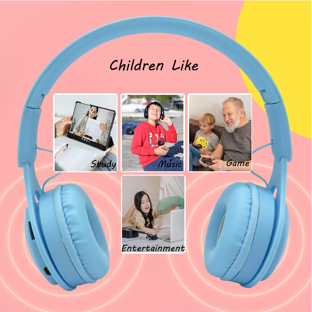 Foto 7 pulgar | Auriculares Bluetooth Ts-mayka Kids Inalámbricos Azules - Venta Internacional