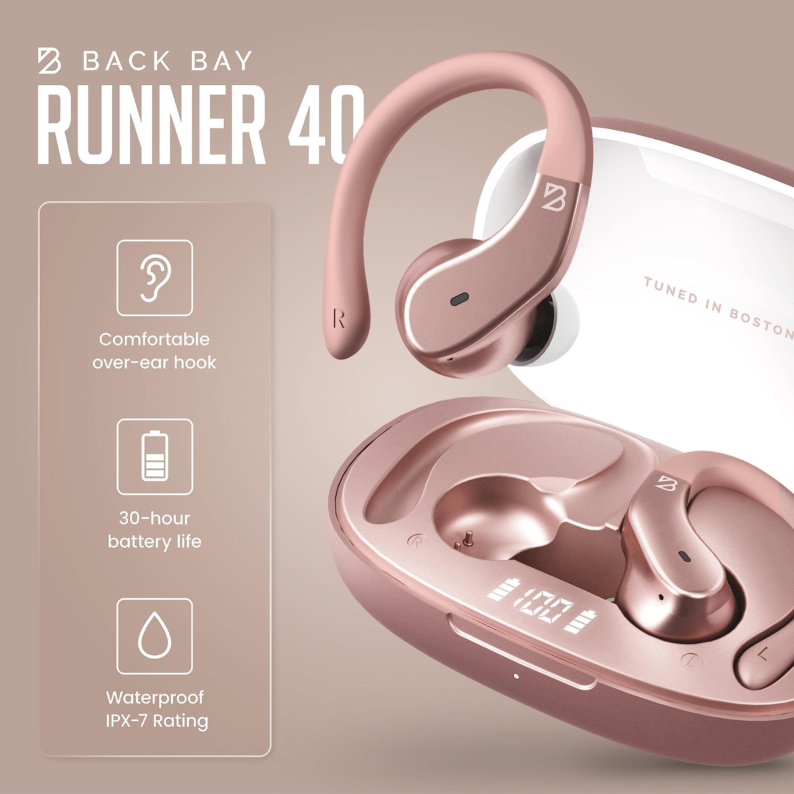Foto 4 pulgar | Auriculares Inalámbricos Back Bay Audio - Venta Internacional
