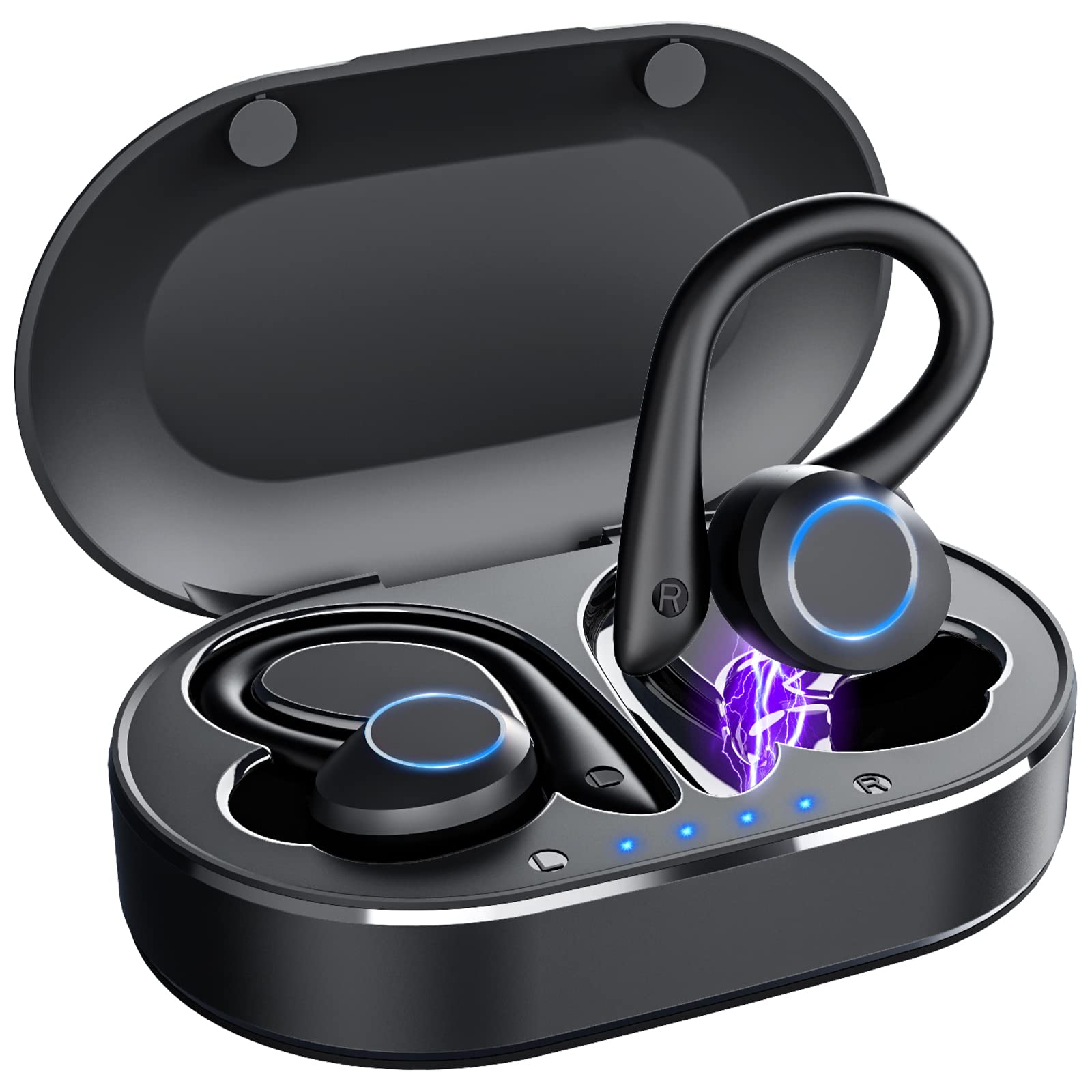 Foto 2 pulgar | Auriculares Inalámbricos EUQQ Bluetooth 5.3 50 Horas Playtime Sports - Venta Internacional