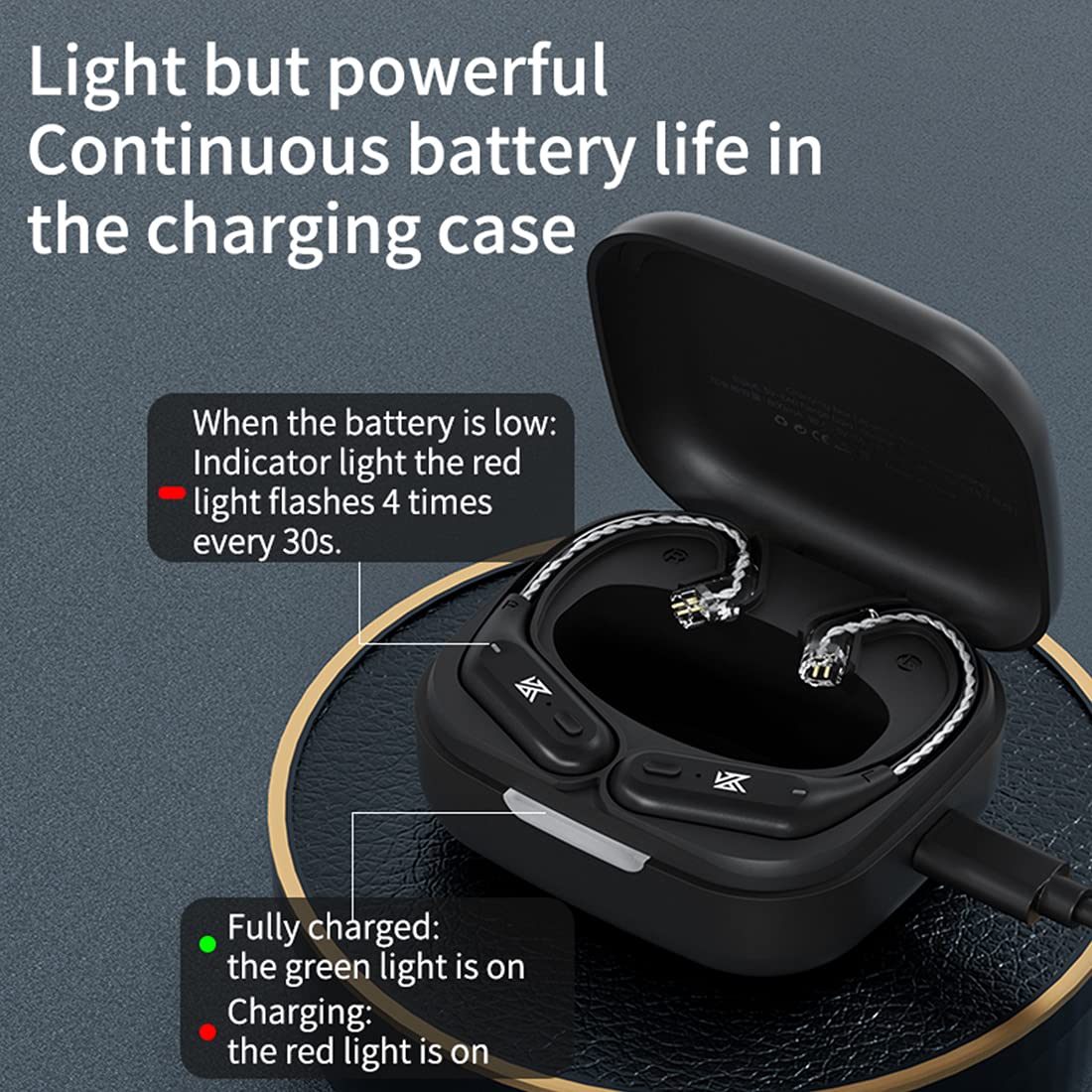 Foto 7 pulgar | Gancho de Oído Inalámbrico con Adaptador IEM de Módulo Bluetooth 5.2 CCA KZ AZ - Venta Internacional