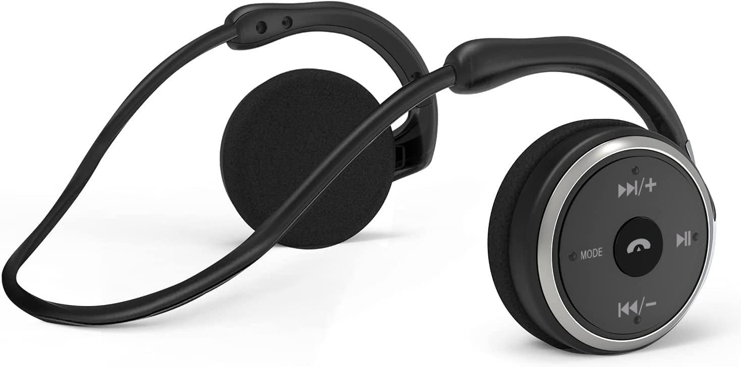 Foto 2 pulgar | Auriculares Bluetooth Itayak Negros Banda para el Cuello Resistentes al Sudor con Micrófono - Venta Internacional