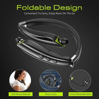 Foto 2 | Auriculares Bluetooth Galirity 2023 con Banda para El Cuello Mejorada y Micrófono - Venta Internacional