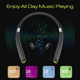 Foto 3 | Auriculares Bluetooth Galirity 2023 con Banda para El Cuello Mejorada y Micrófono - Venta Internacional