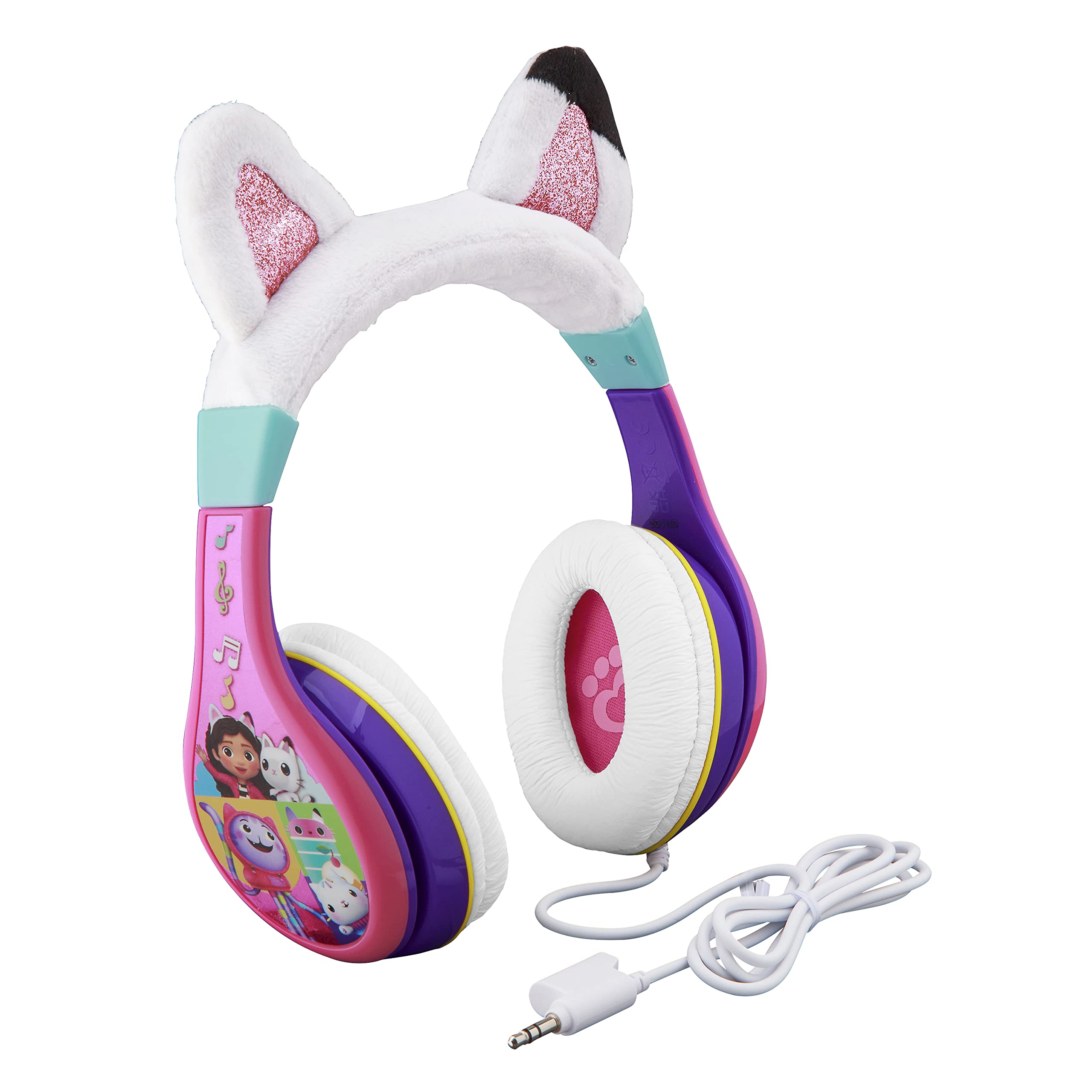 Auriculares Ekids Gabbys Dollhouse para Niños Con Cable Y Share Po - Venta Internacional