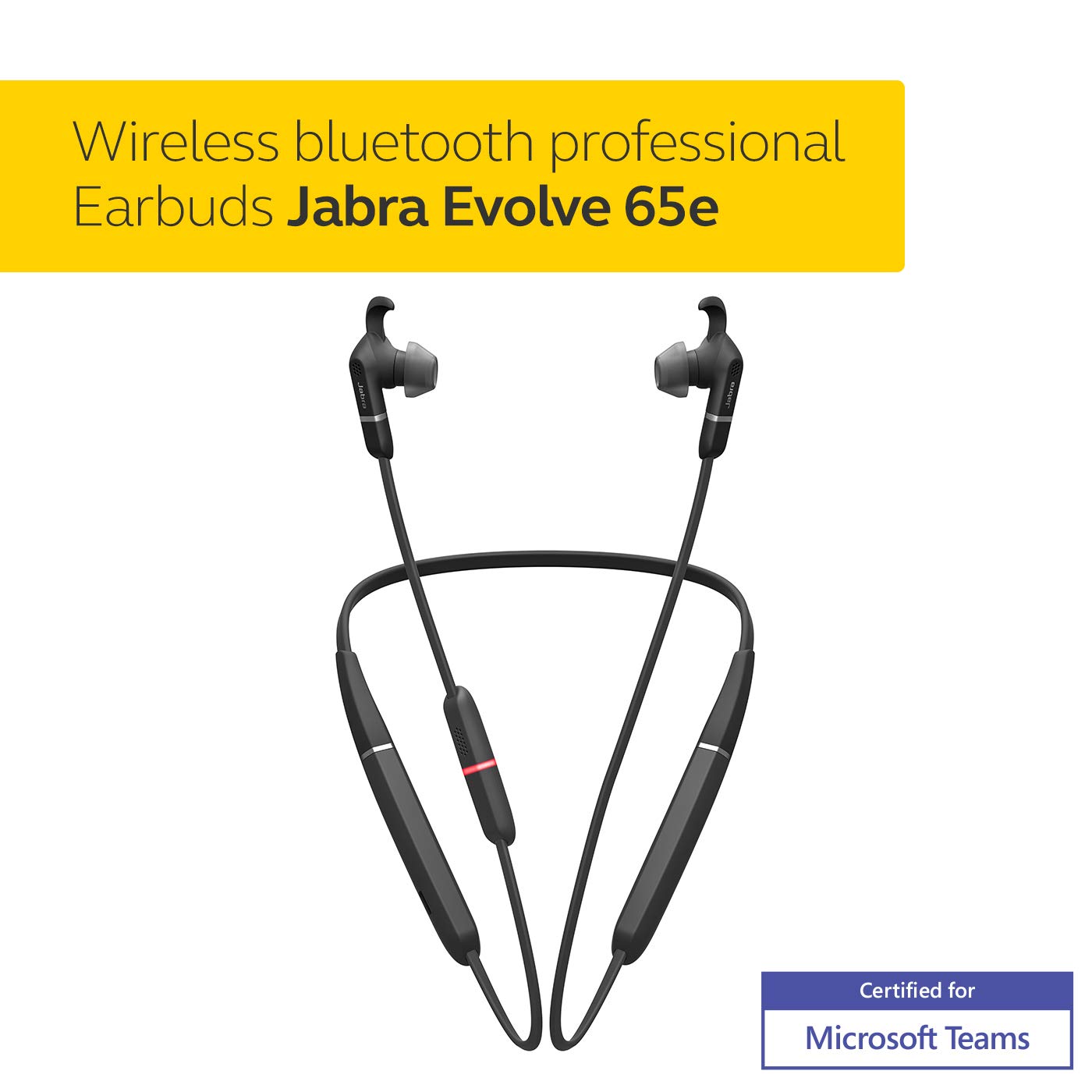 Foto 3 pulgar | Auriculares Inalámbricos Con Banda Para El Cuello Jabra Evolve 65e Con Batería De 13 Horas - Venta Internacional.