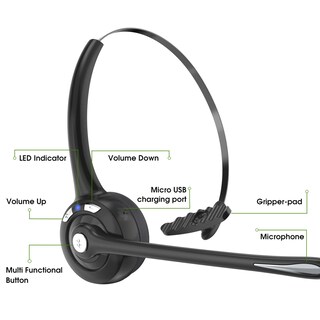 Foto 2 | Auriculares Bluetooth Caymuller V5.1 con Micrófono - Venta Internacional