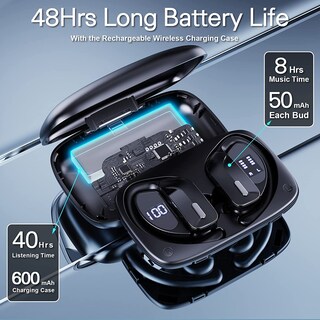 Foto 3 | Auriculares Inalámbricos Caymuller Bluetooth 5.1 48h Playtime Waterp - Venta Internacional