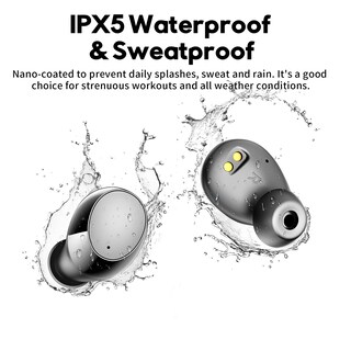 Foto 6 | Auriculares Inalámbricos Lanteso S21 Bluetooth 5.2 Ipx5 a Prueba de Agua - Venta Internacional