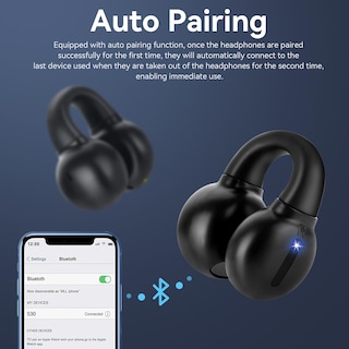 Foto 3 | Auriculares Inalámbricos de Conducción Ósea Buble 2023 Bluetooth 5. - Venta Internacional