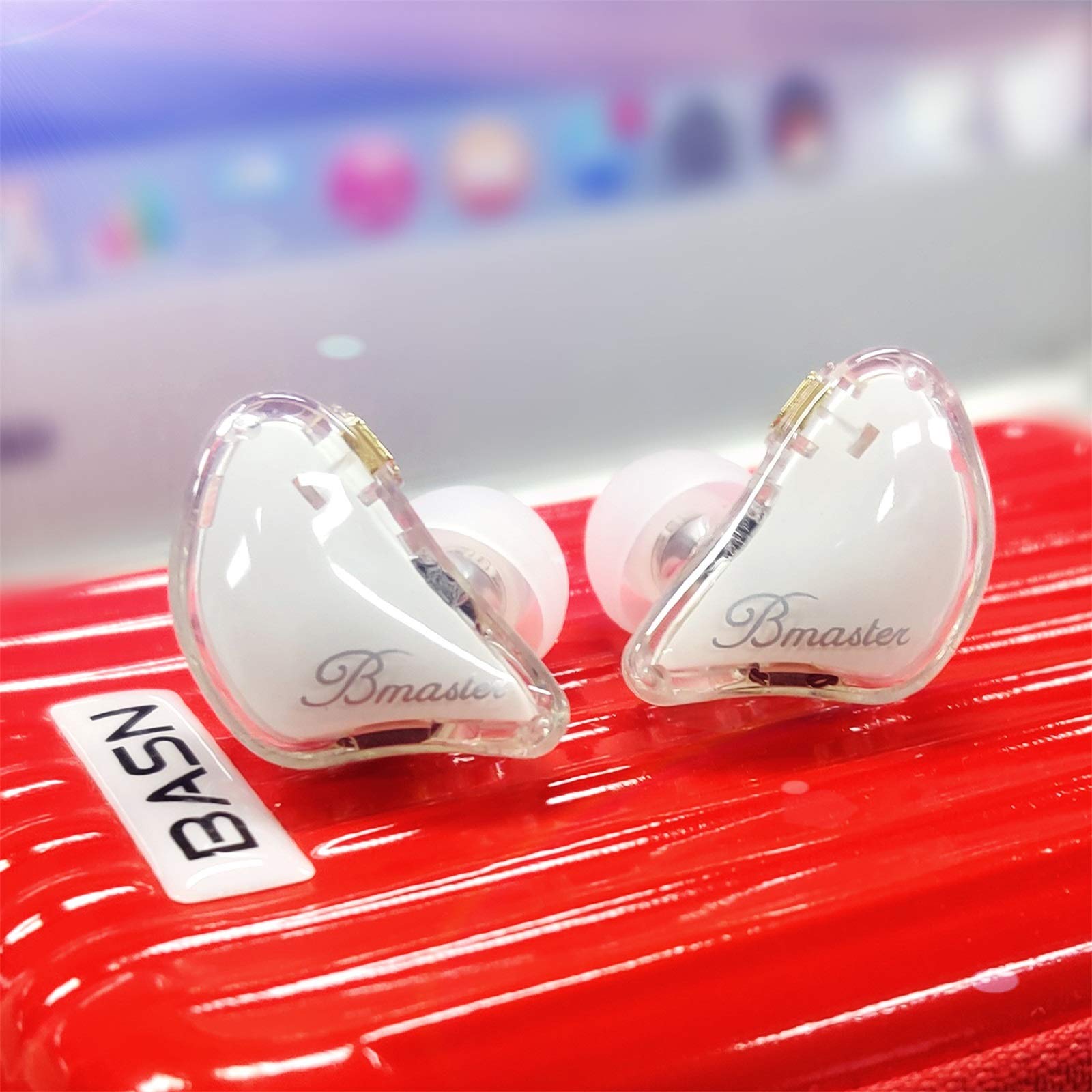 Foto 4 pulgar | Auriculares con Monitor Intraural Basn Bmaster Triple Drivers color Blanco - Venta Internacional