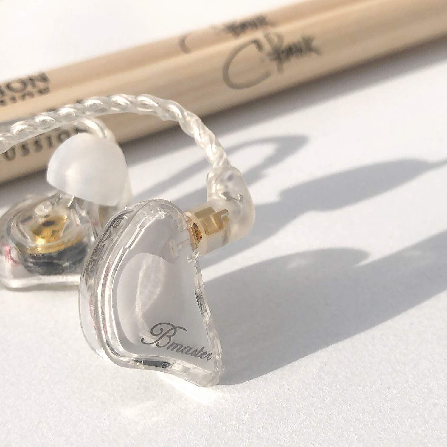 Foto 5 | Auriculares con Monitor Intraural Basn Bmaster Triple Drivers color Blanco - Venta Internacional