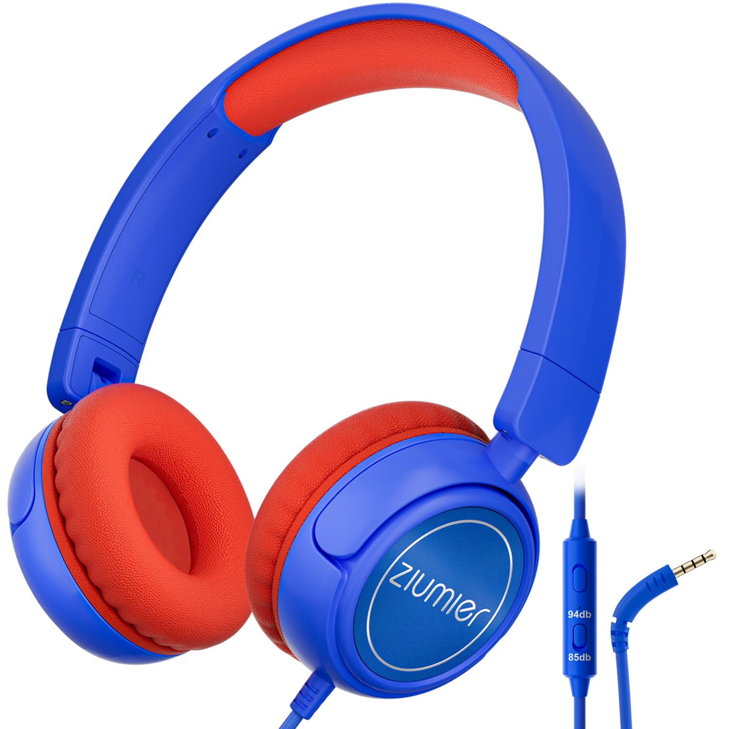 Auriculares Ziumier Kids con Cable y Micrófono con Volumen de 85 Db/94 Db - Venta Internacional