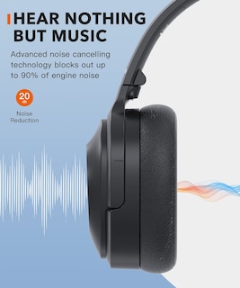 Foto 2 | Auriculares Infurture Q1 con Cancelación Activa de Ruido Bluetooth 4.0 - Venta Internacional