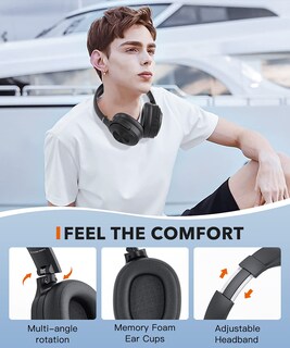 Foto 5 | Auriculares Infurture Q1 con Cancelación Activa de Ruido Bluetooth 4.0 - Venta Internacional