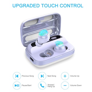 Foto 2 | Audífonos True Wireless Donerton Blancos con Bluetooth-Venta Internacional